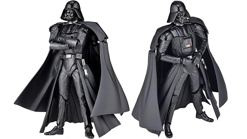 Illustration for article titled Even Vader's Cape Is Posable On This Incredibly-Articulated Figure